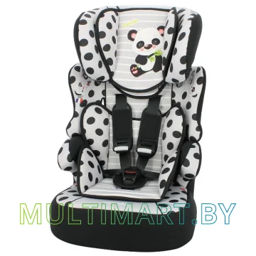 Автокресло Nania Beline SP Animals Panda (серый)